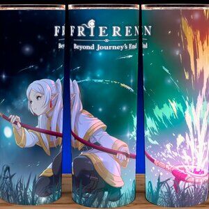 Frieren Beyond Journey's End Anime Cup Mug Tumbler 20oz